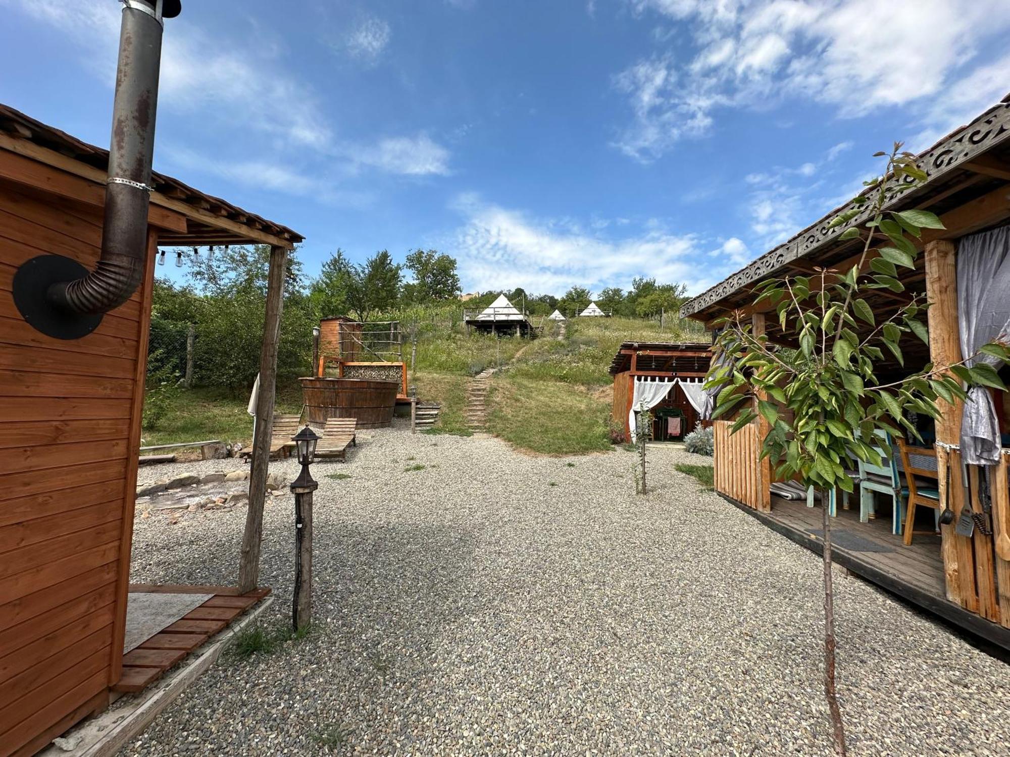 Saschiz 130/Lodging And Glamping Bagian luar foto