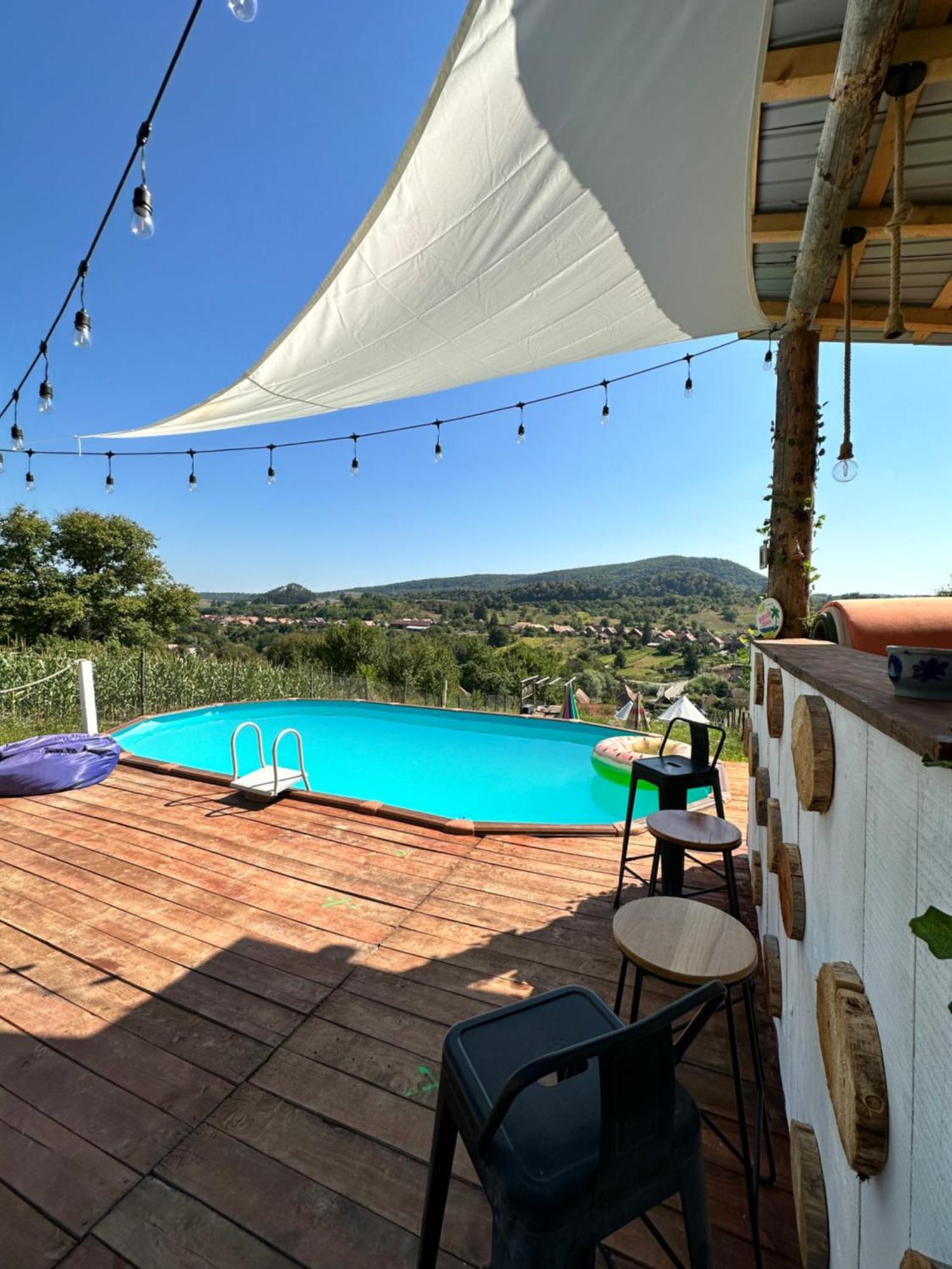 Saschiz 130/Lodging And Glamping Bagian luar foto